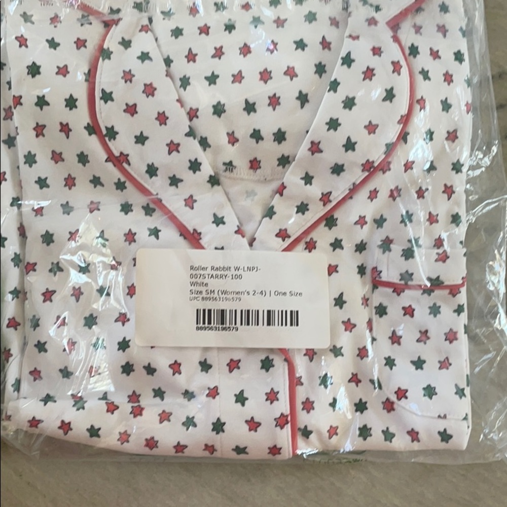 Size small roller rabbit pjs
